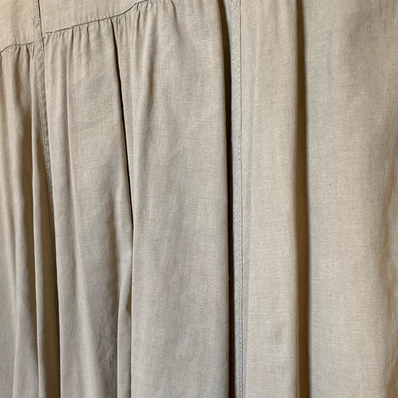 Theory Tan Sleeveless V-Neck Dress - Picture 9 of 10